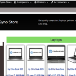 Bytesync Synocomputer shop webdesign